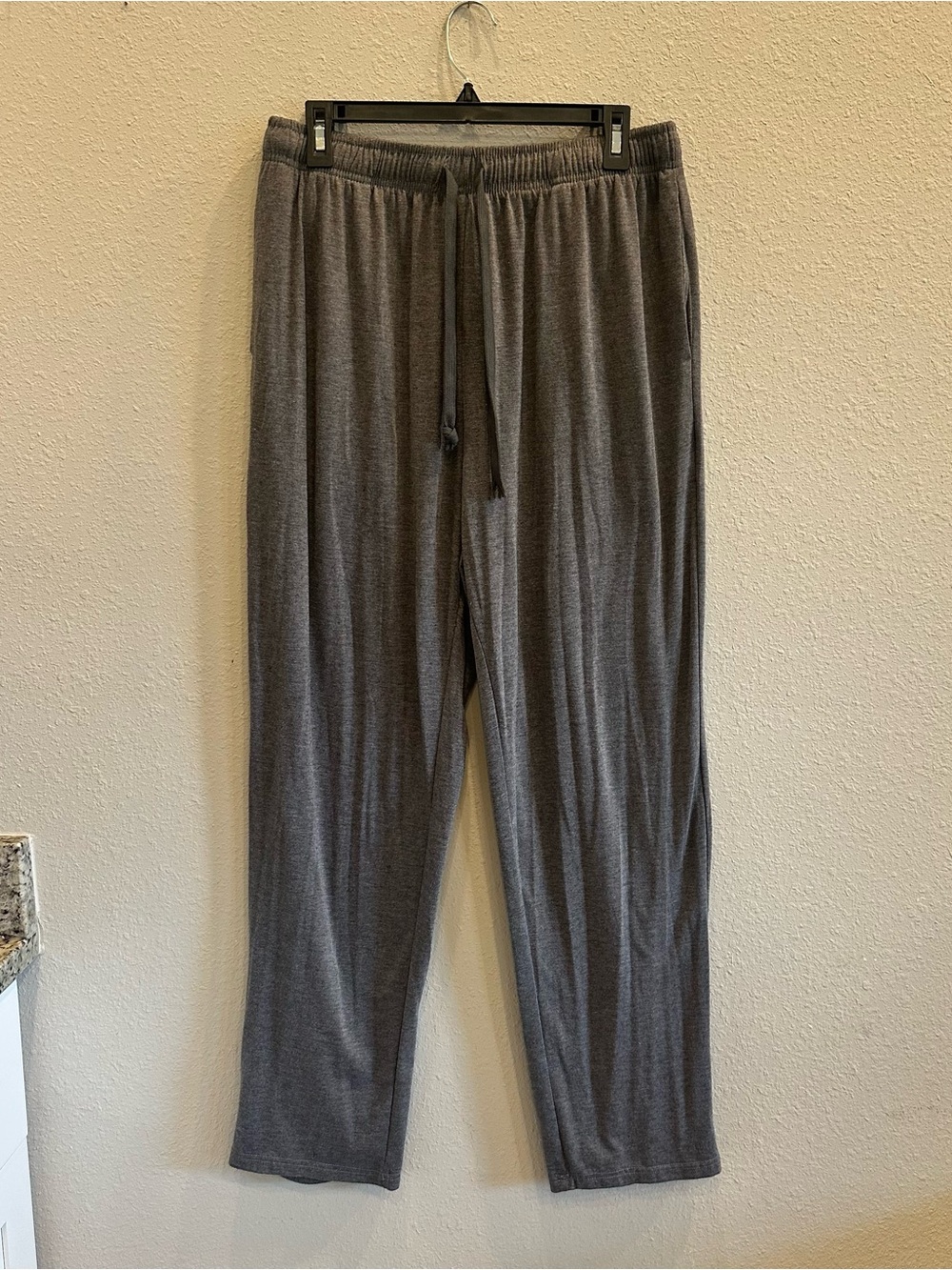 COOFANDY Gray Lounge Pants Size L Soft Drawstring Casual